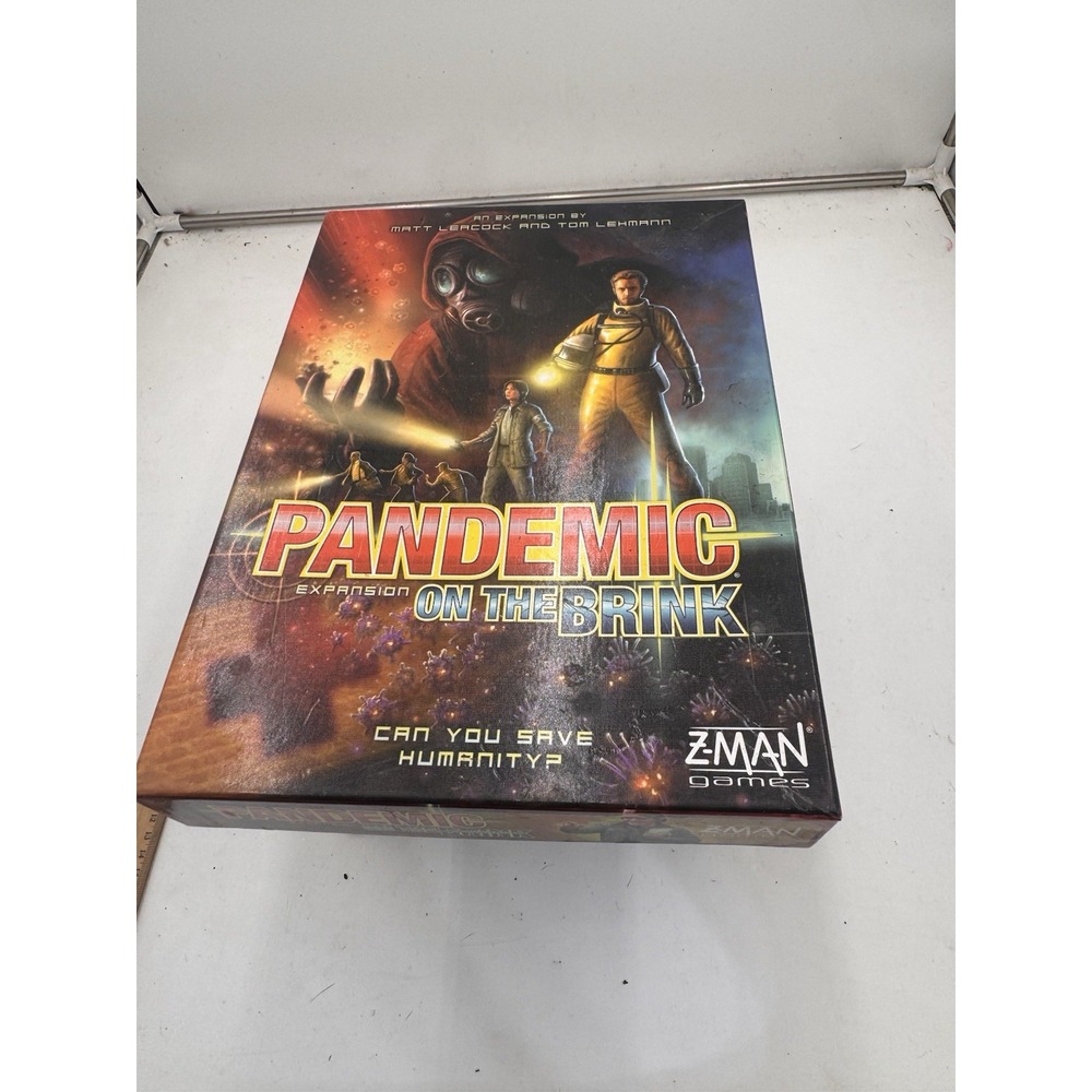 Pandemic: On The Brink Board Game Expansion Z-Man Games Complete EUC